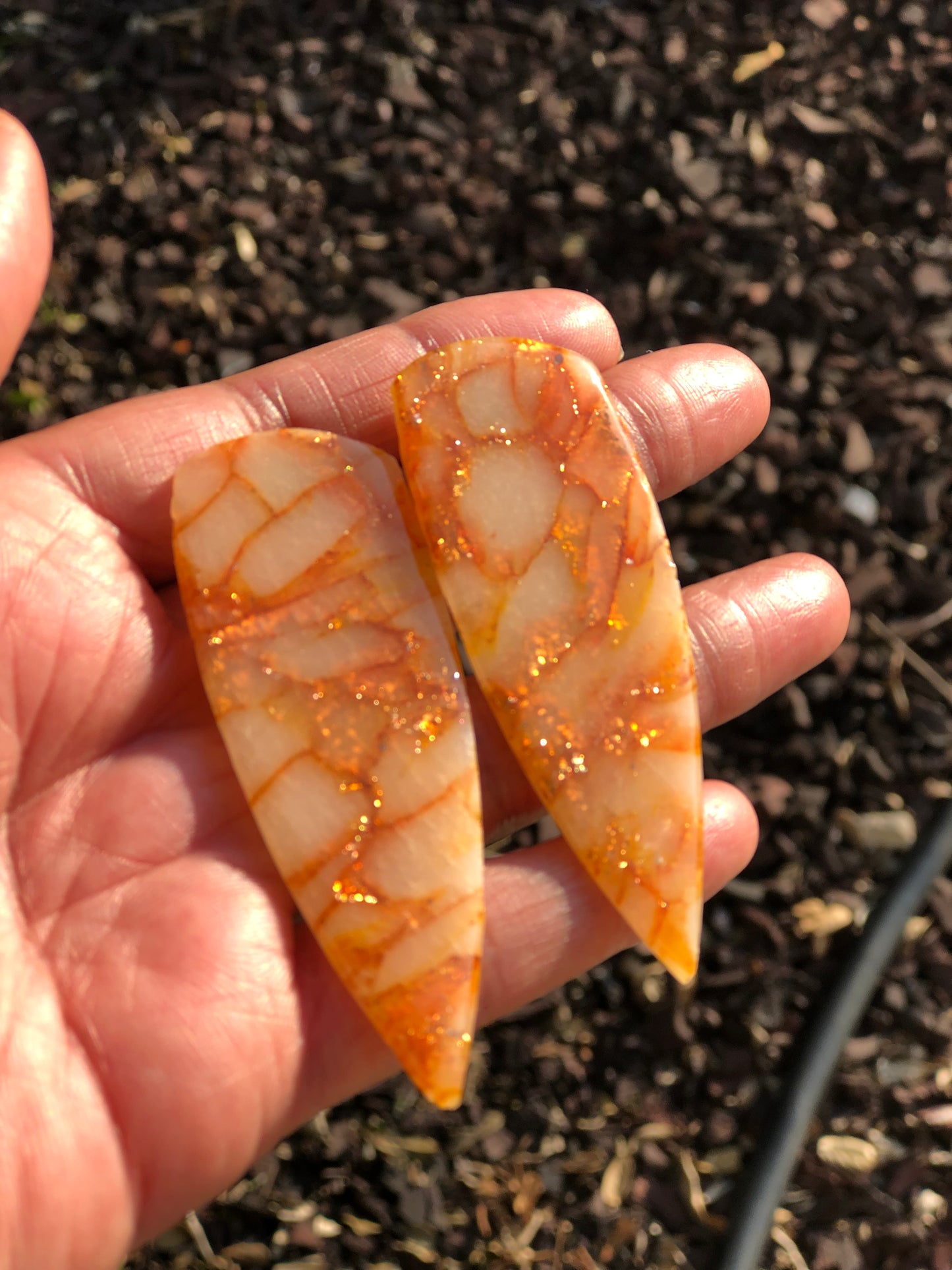Sunset Quartz Jamila Earrings