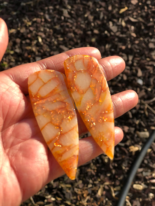 Sunset Quartz Jamila Earrings