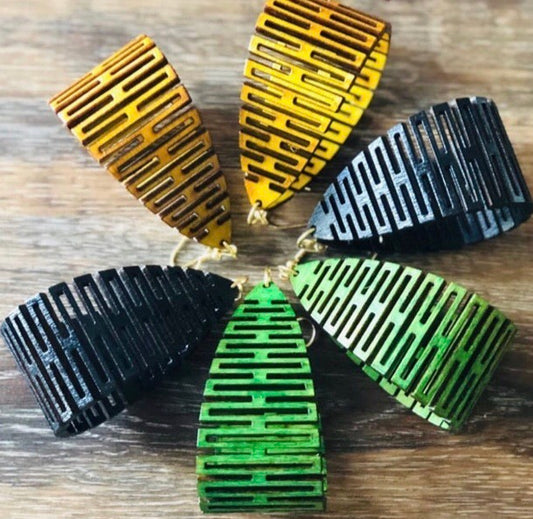 Tetris Earrings