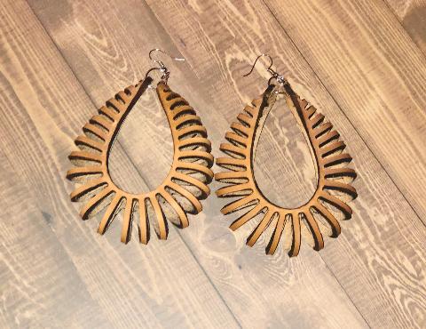 Natural Nautilus Earrings